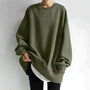 Trendy Oversized Damenpullover - Alina