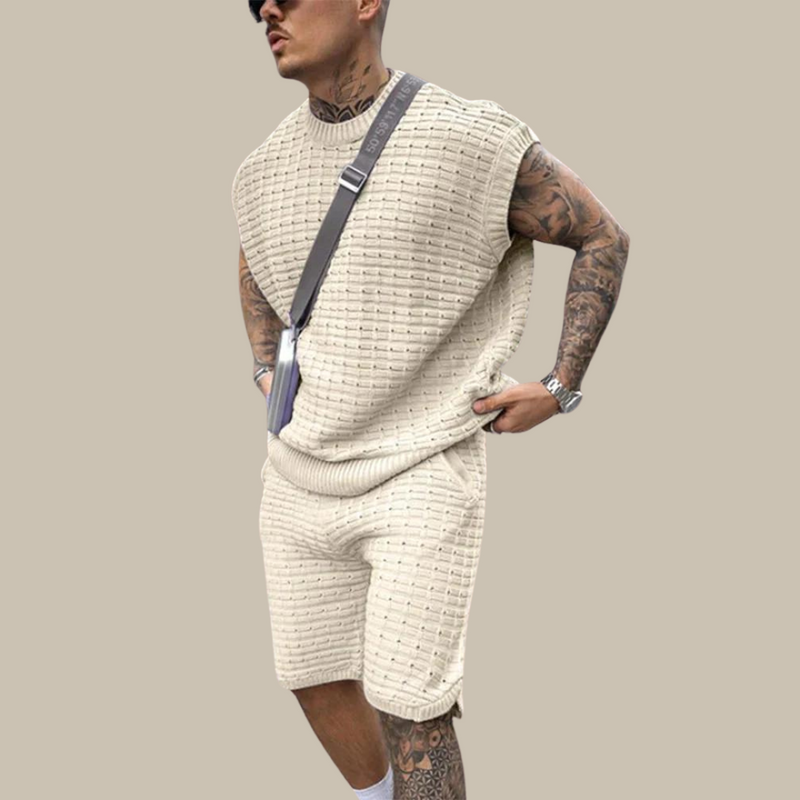 Vesper - Knit Set | Passendes Shirt & Shorts Set