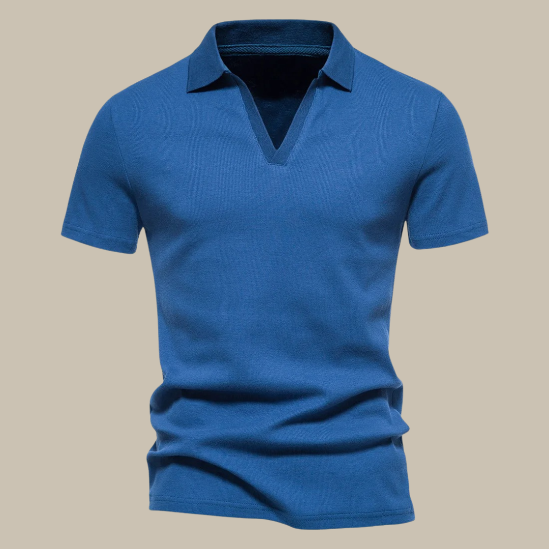 Premium Merino Polo | Herren Polo mit kurzen Ärmeln