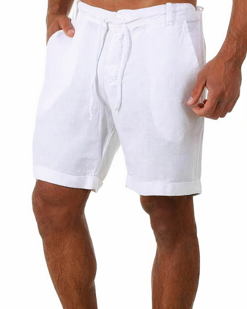 Luxuriöse Leinen Herrenshorts - Armand