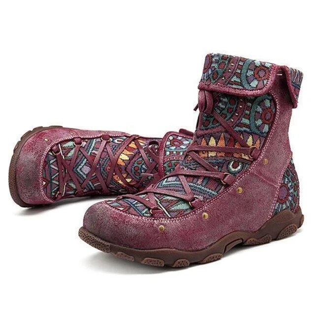 MegansBoots I Retro-Bohemian-Stiefel für Frauen