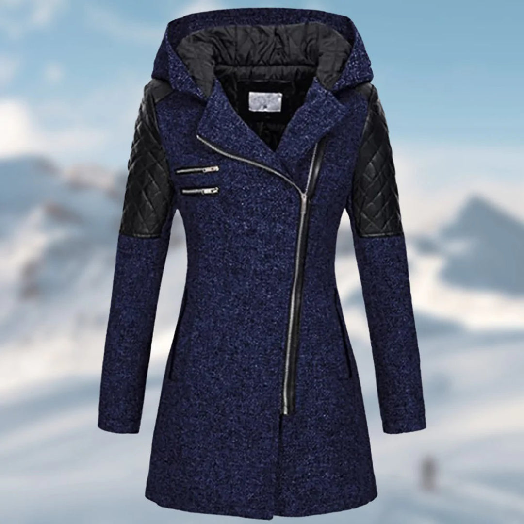 Warmer Langer Damen-Wintermantel - Aria