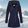 Warmer Langer Damen-Wintermantel - Aria