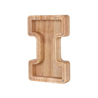 Holz Alphabet Sparschwein - LetterSaver