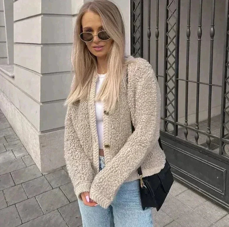 Ultra Weiche Cardigan Weste - CozyTeddy