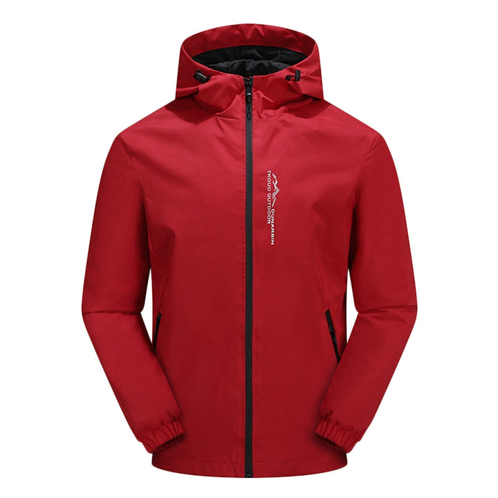 Wasser- und Winddichte Outdoor-Jacke mit Kapuze - EcoShield