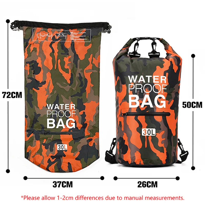 Wasserdichter Rucksack mit Nass-/Trocken-Trennung – AquaVault