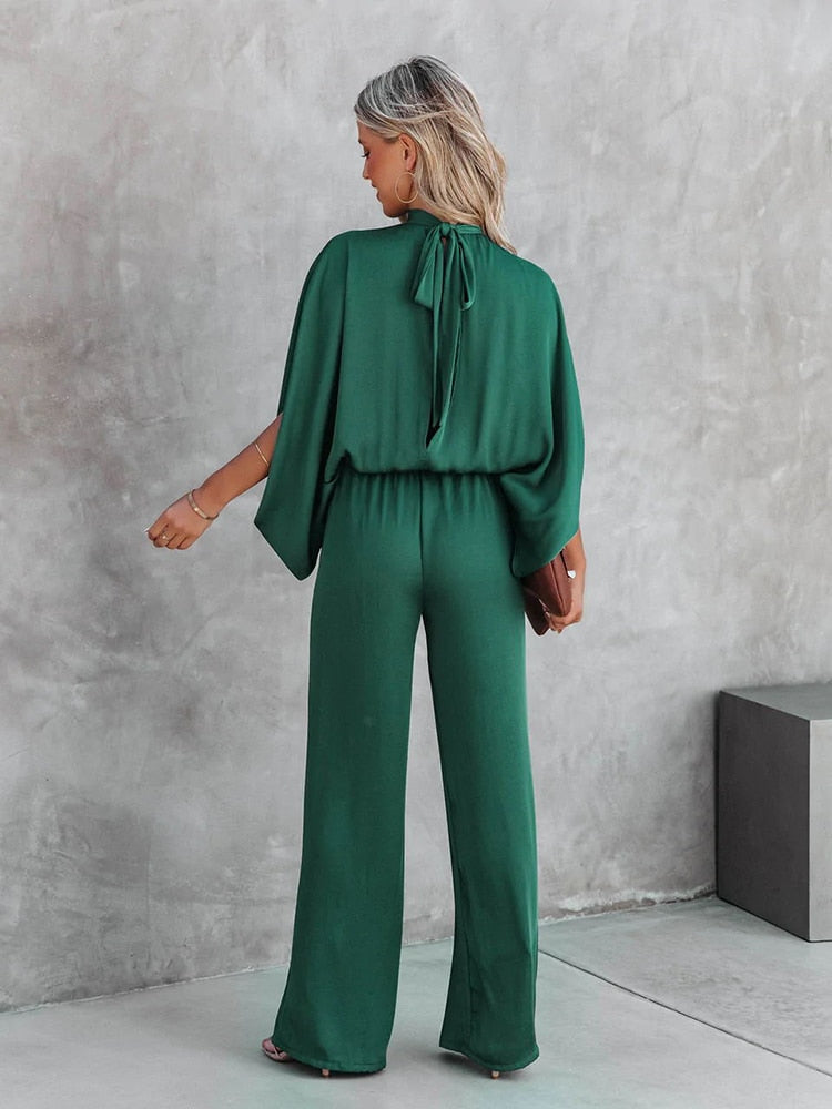 Trendy Grüner Jumpsuit | Stilvoller Einteiler