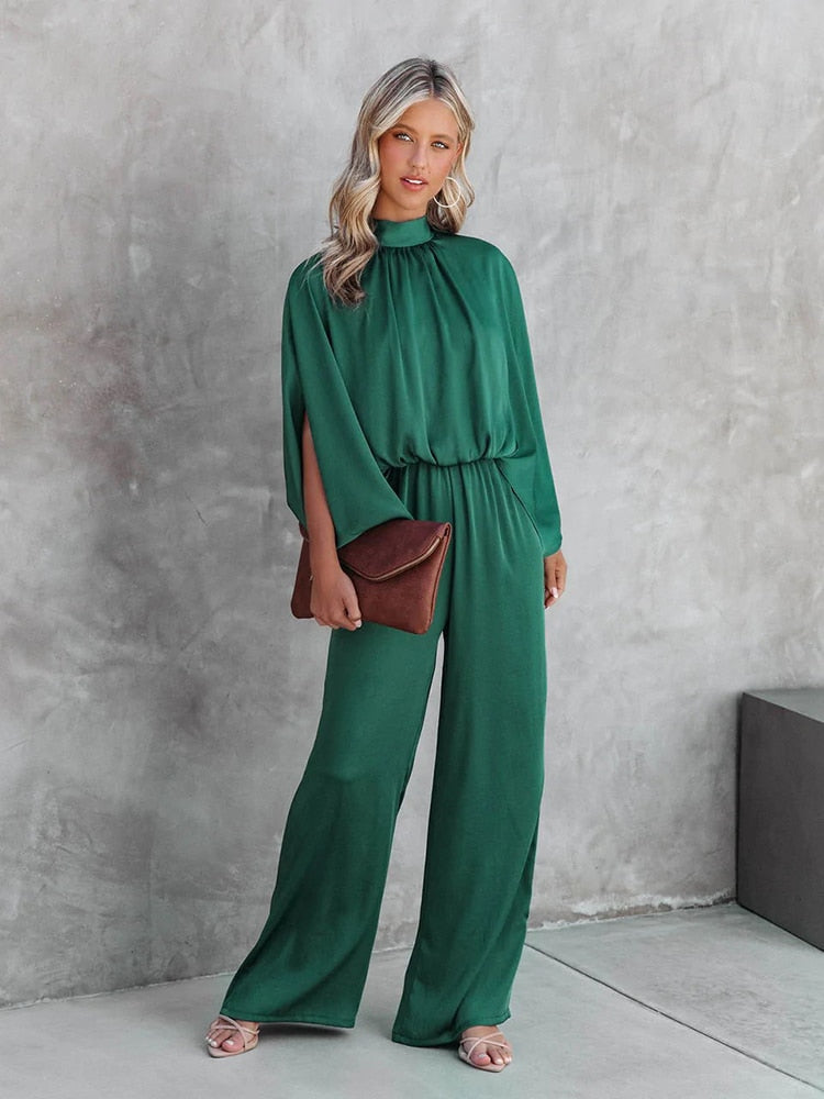 Trendy Grüner Jumpsuit | Stilvoller Einteiler