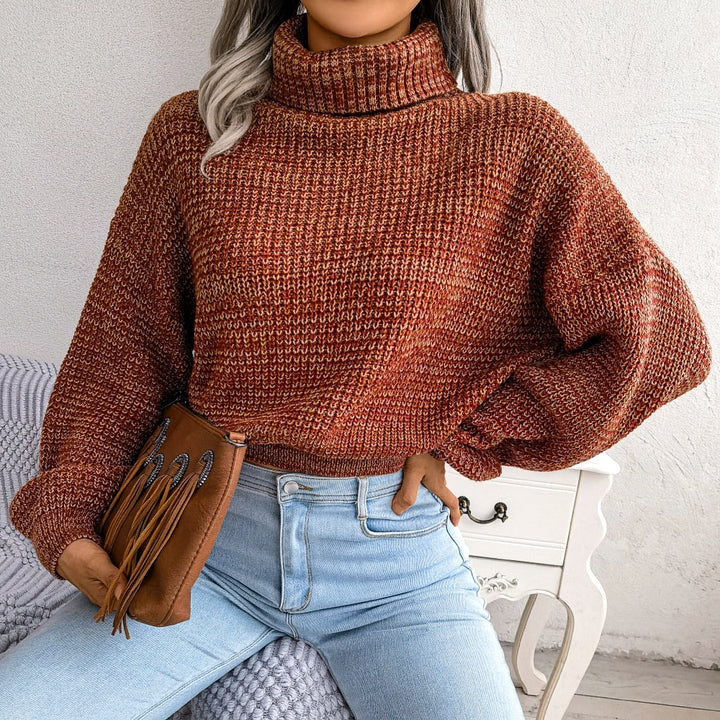 Bequemer Strickrollkragenpullover - Emilia