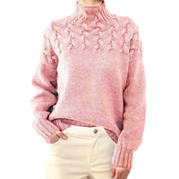 Gestrickter Damen Rollkragenpullover - Isabelle