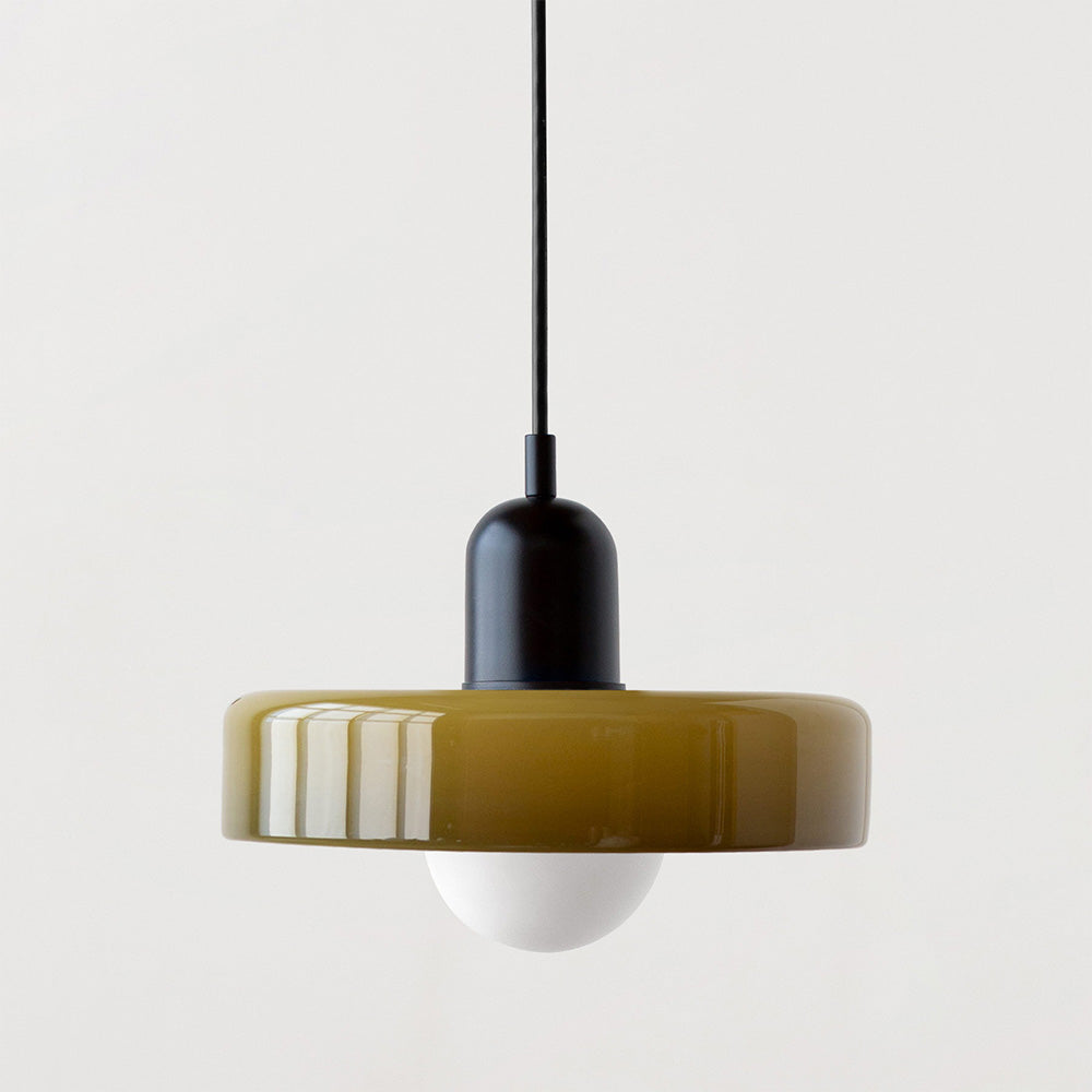 Kleurrijke Hanglamp in Bauhaus-stijl - StiloGlas