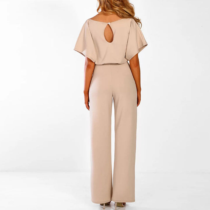 Stilvoller Designer-Jumpsuit - AuraElegance