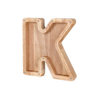 Holz Alphabet Sparschwein - LetterSaver