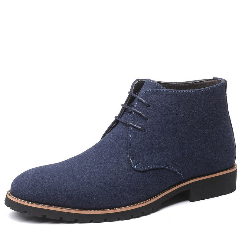 Leder-Suede-Stiefeletten für Herren - Hudson