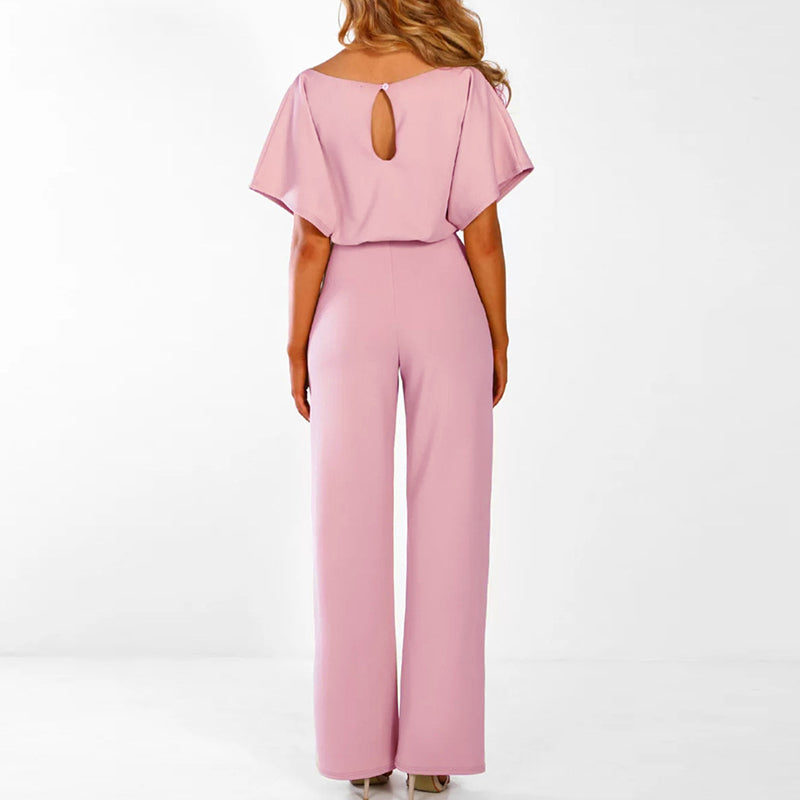 Stilvoller Designer-Jumpsuit - AuraElegance