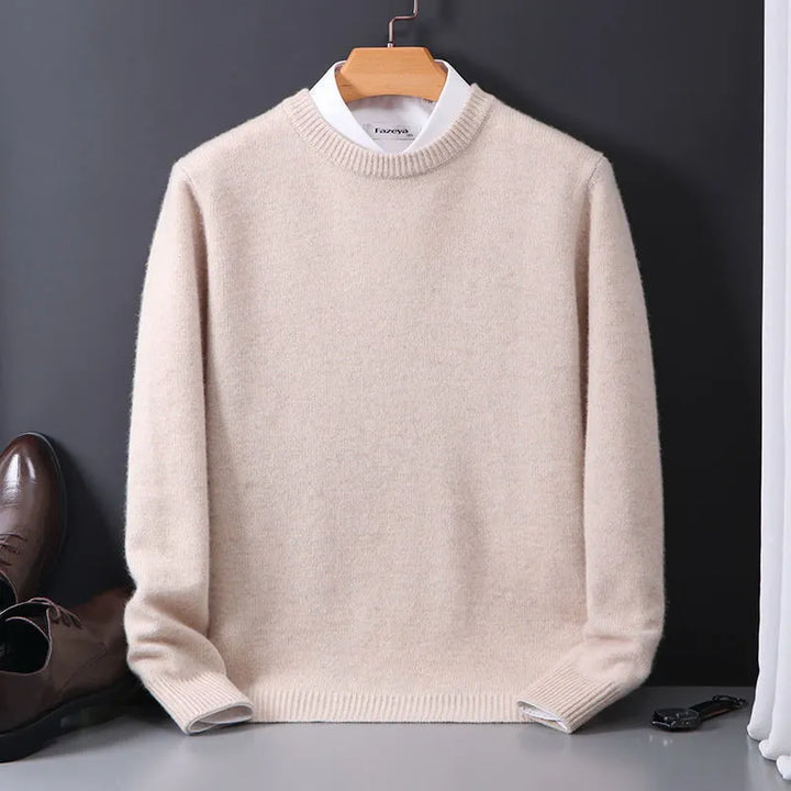 Stilvoller Kaschmir-Herrenpullover - Theo