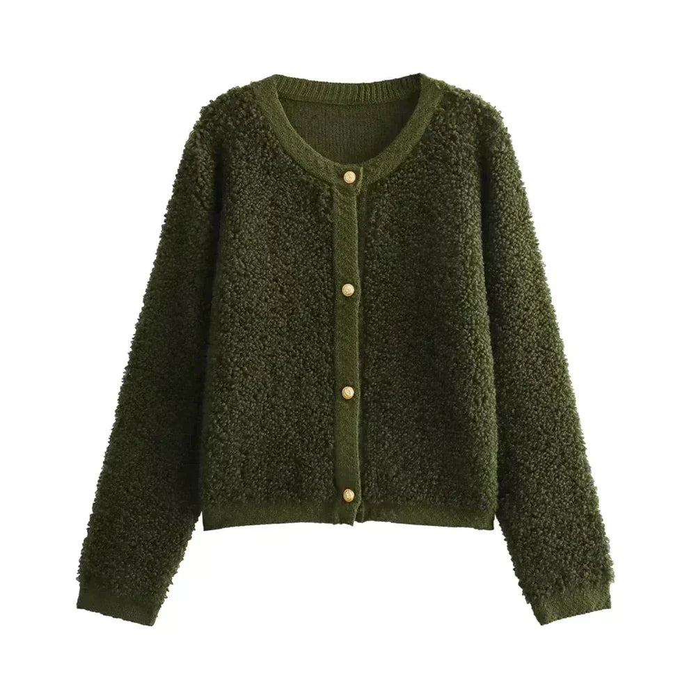 Ultra Weiche Cardigan Weste - CozyTeddy