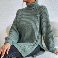 Rollkragenpullover für Damen - Velmora