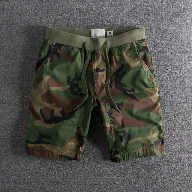 Kurze Hose mit Camouflagemuster - Ranger