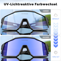 Fortschrittliche Fahrradbrille - VisioPro