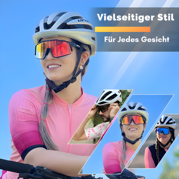 Fortschrittliche Fahrradbrille - VisioPro