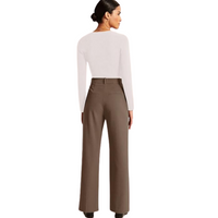 Hoch Taillierte Business Casual Hose mit Taschen – Katja