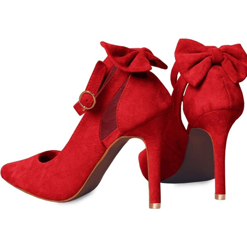 Trendige High Heels mit Schleife - Hailey