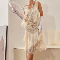 Camilla Gatsby Pailletten und Fransenkleid