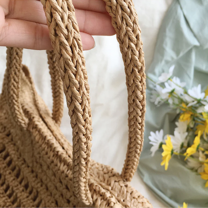 Stilvolle Gewebte Handtasche für Damen - BreezeTote