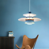 Bunte Moderne Eisen LED Pendelleuchte - ColorLuxe