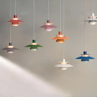 Bunte Moderne Eisen LED Pendelleuchte - ColorLuxe