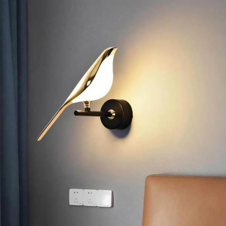 Rotierende LED-Wandleuchte - LuminaBird