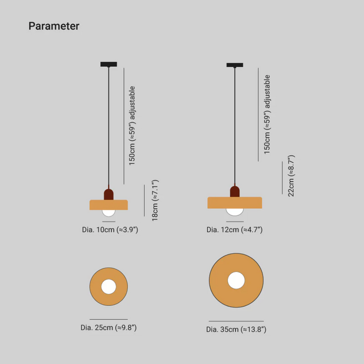 Design LED Hängelampe - GloboLuxe