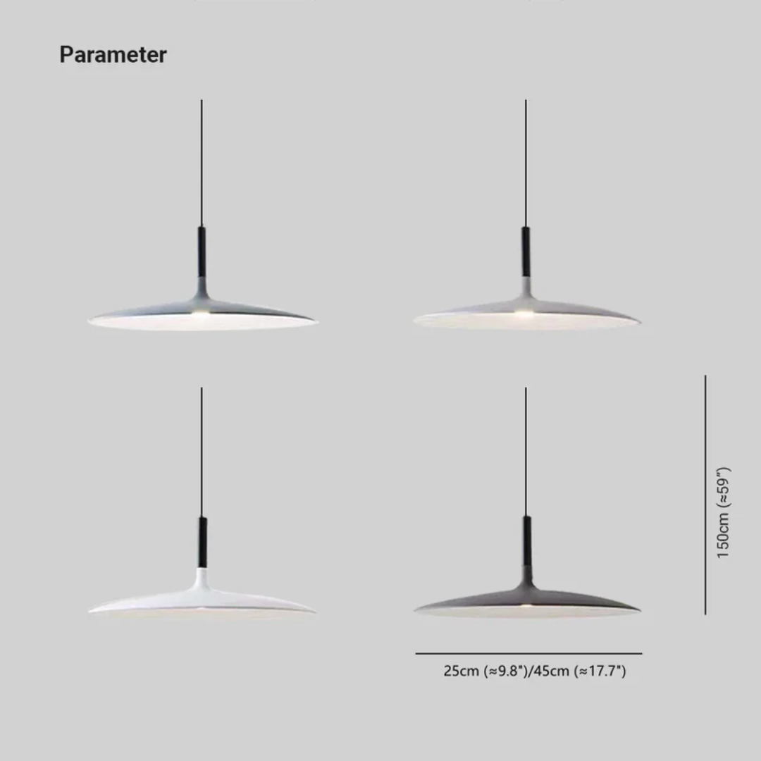 Moderne LED Pendelleuchte - AuraPan