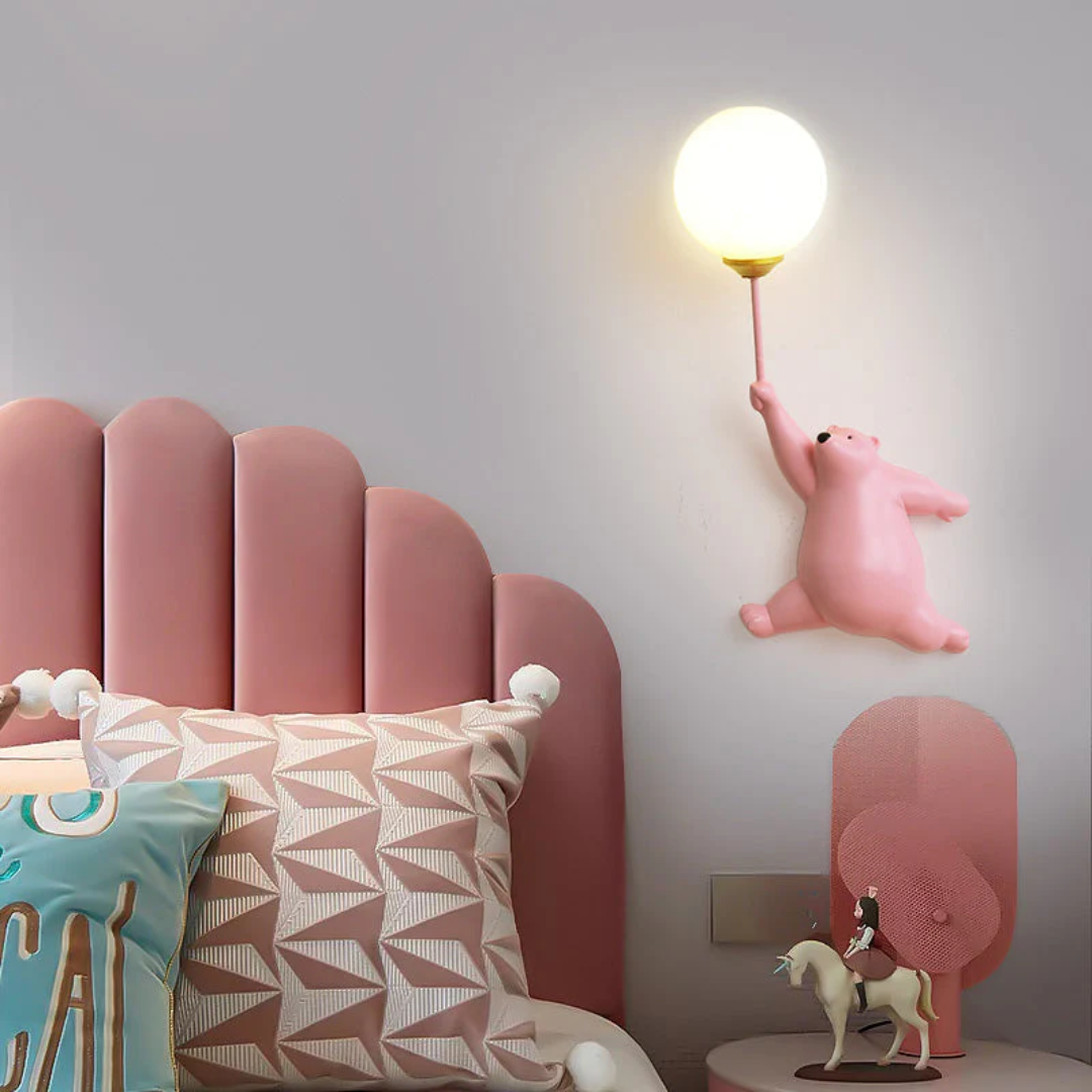 Design Bären-LED-Wandlampe - TeddyGlow