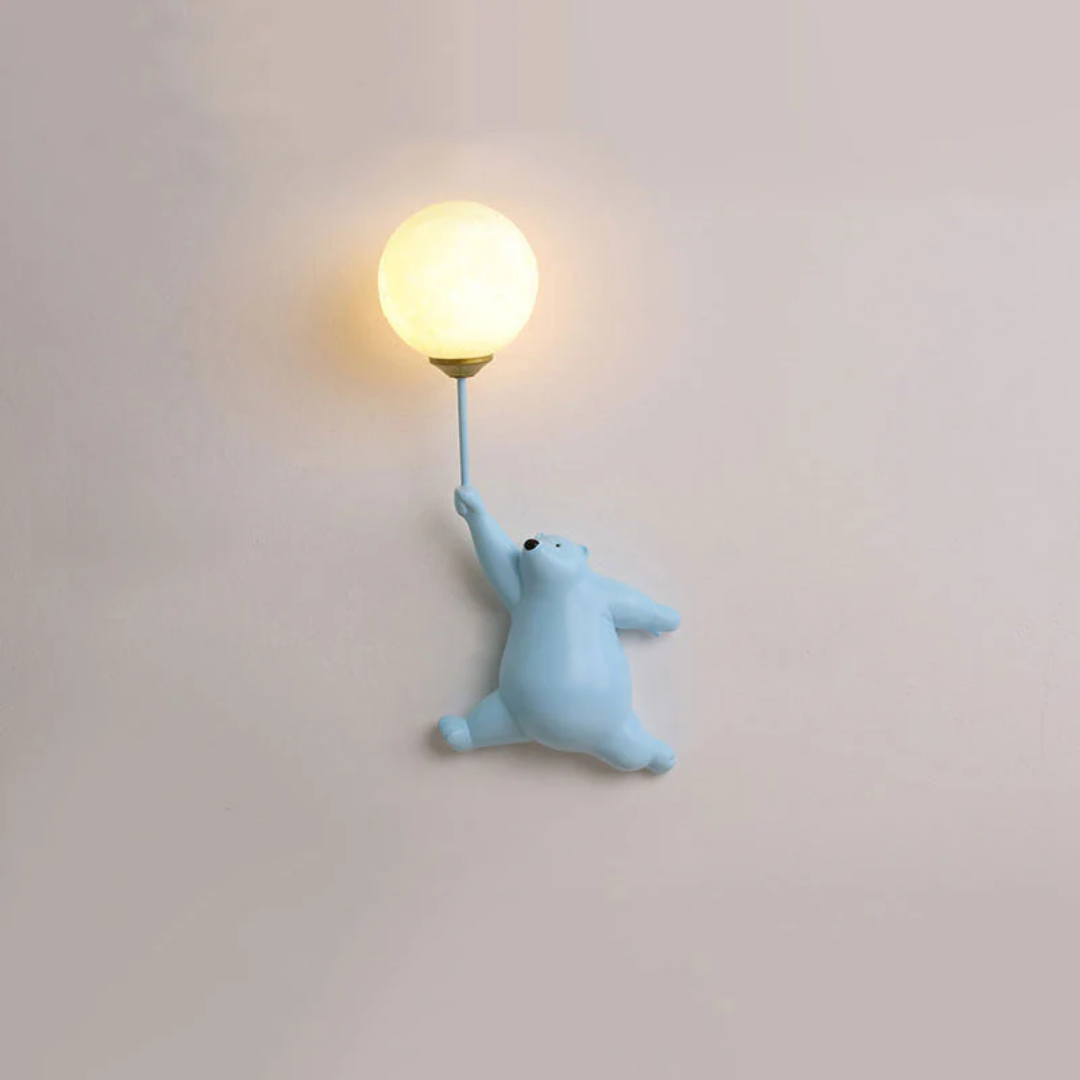 Design Bären-LED-Wandlampe - TeddyGlow