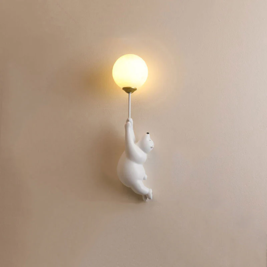 Design Bären-LED-Wandlampe - TeddyGlow