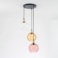 Moderne Cluster Pendelleuchte mit 3 Lampen - Cascade