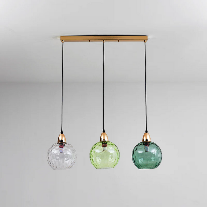 Moderne Cluster Pendelleuchte mit 3 Lampen - Cascade