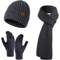 Herren Winter Beanie- & Handschuh-Set – Victor