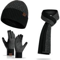 Herren Winter Beanie- & Handschuh-Set – Victor