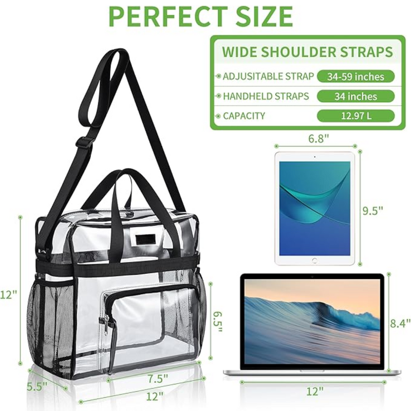 Transparente Tote Bag – CrystalTote