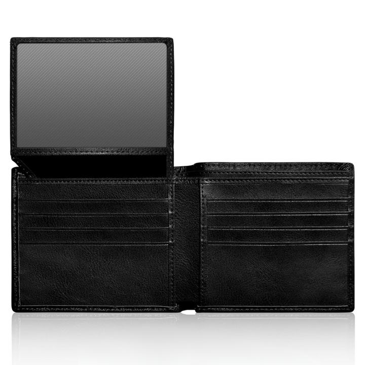 Herren Bifold Geldbörse aus Top-Grain-Leder – EliteFold