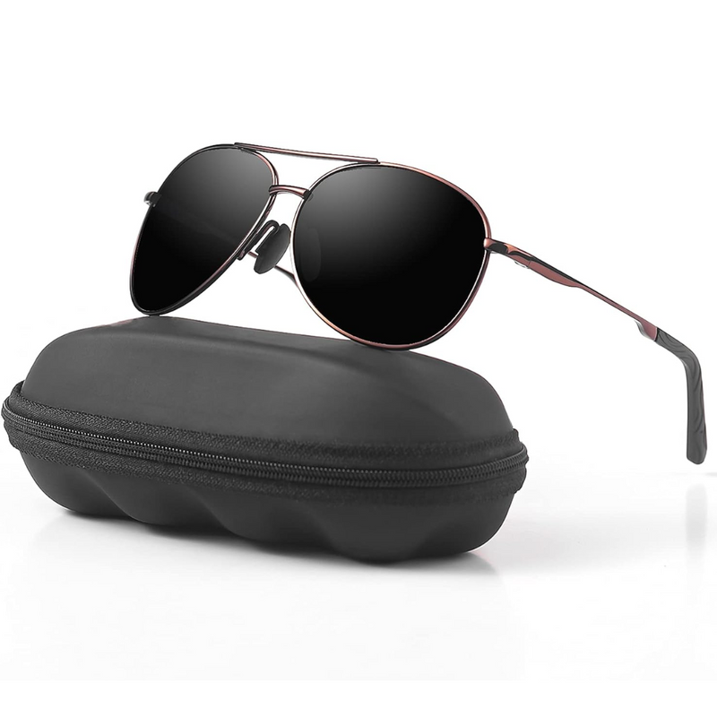 Premium Polarisierte Aviator Sonnenbrille - Joey