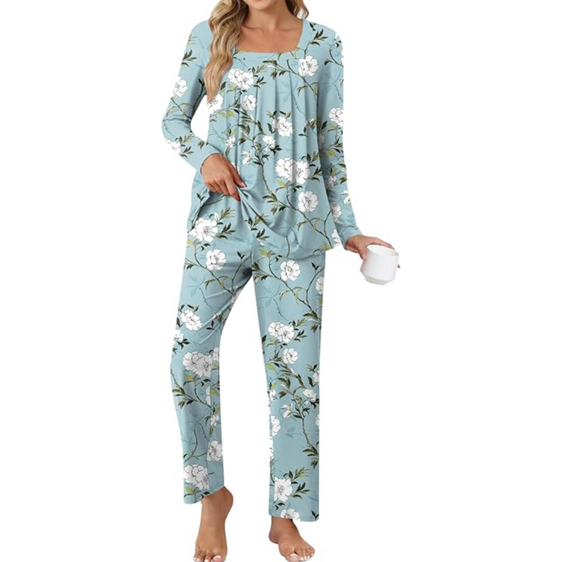 Bequeme 2-teilige Lounge-Pyjama mit Taschen – Laetitia