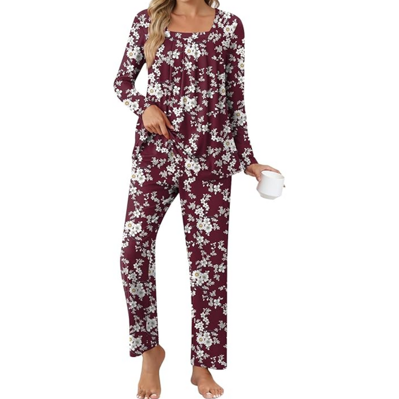 Bequeme 2-teilige Lounge-Pyjama mit Taschen – Laetitia