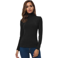 Slim Fit Damen Rollkragenpullover - Petra