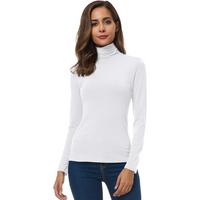 Slim Fit Damen Rollkragenpullover - Petra