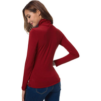 Slim Fit Damen Rollkragenpullover - Petra